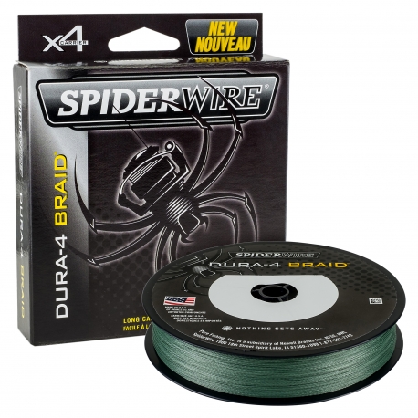 SpiderWire Dura 4 0.25MM tressé 300M MGRN