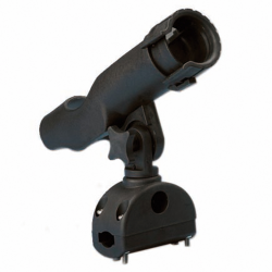 Support de canne à pêche pivotant se fixant sur les chaires de Ø 22 et 25 mm.