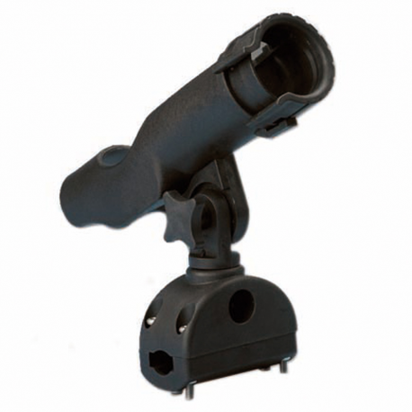 Support de canne à pêche pivotant se fixant sur les chaires de Ø 22 et 25 mm.