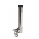 Portacanna orientabile per pulpiti in acciaio inox AISI 316