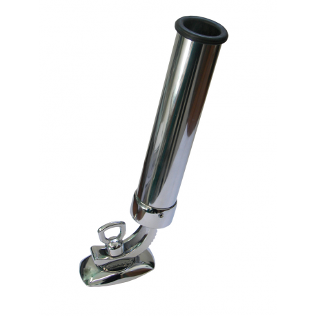 Portacañas ajustable para cañas con un Ø máximo de 40 mm.