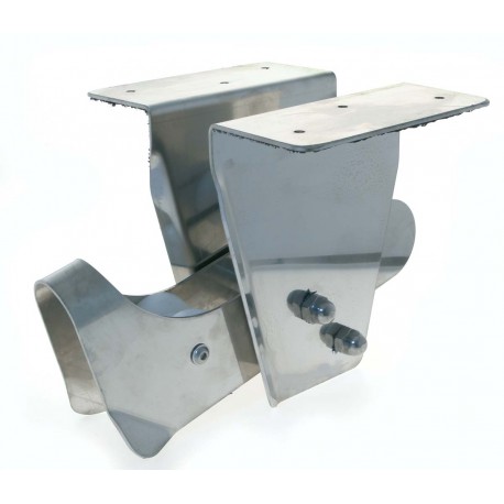 Musone in acciaio Inox basculante.