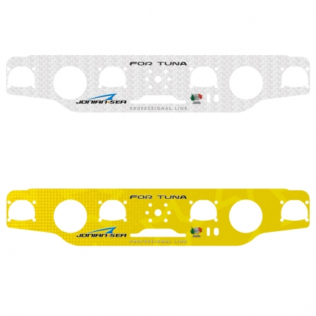 For Tuna + due portacanna Dragonfly con innesto ad incasso 0° - Jonian Sea