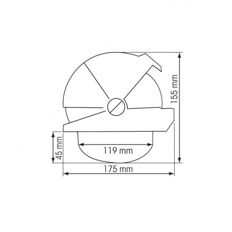 Plastimo Offshore Kompass 135 eingebaut