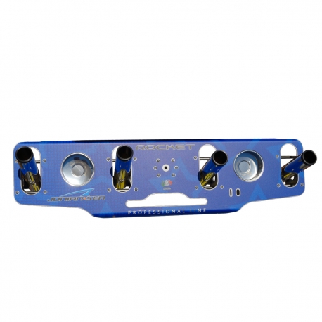 Fusée avec quatre porte-cannes et une base encastrée - Mer Ionienne