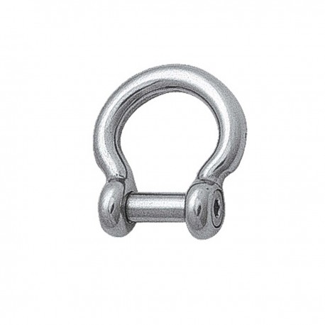 Grillete de acero inoxidable AISI 316 con pasador hexagonal