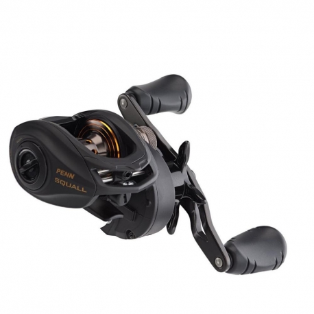 Carrete de lanzado de perfil bajo PENN Squall 200 L
