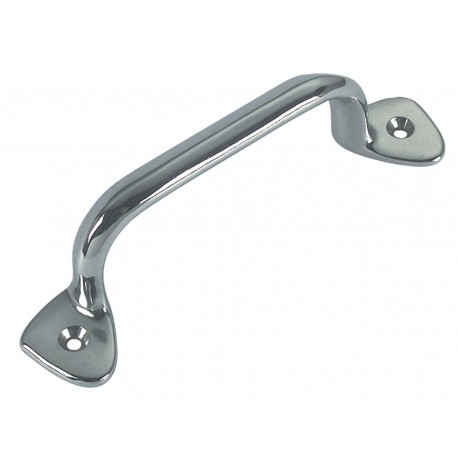 Poignée du tableau de bord en laiton chromé