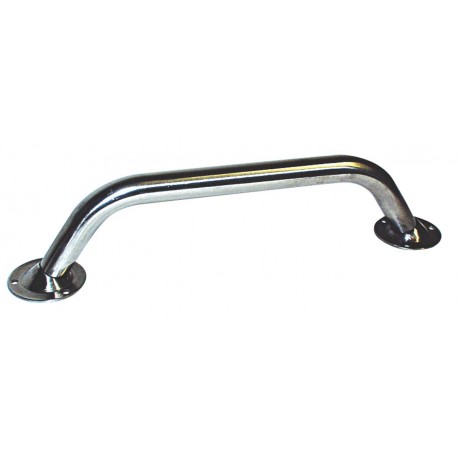 Chromed brass stern handle