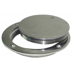 Bouchon d'inspection étanche en acier inoxydable AISI 316 poli miroir