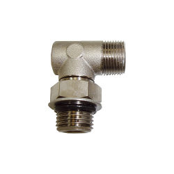 90° draaibare fitting