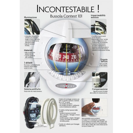 Concours Plastimo 101 Boussole blanche