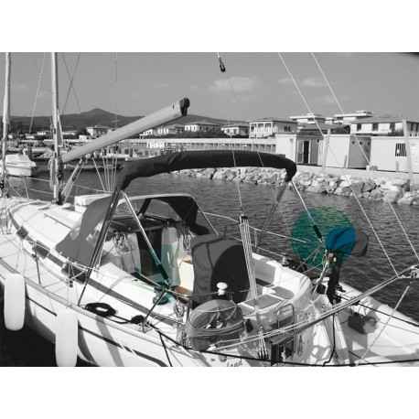 Screw tensioner for canopies in stainless steel AISI 316