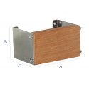 Soporte de motor de acero inoxidable ajustable de 0° a 17°
