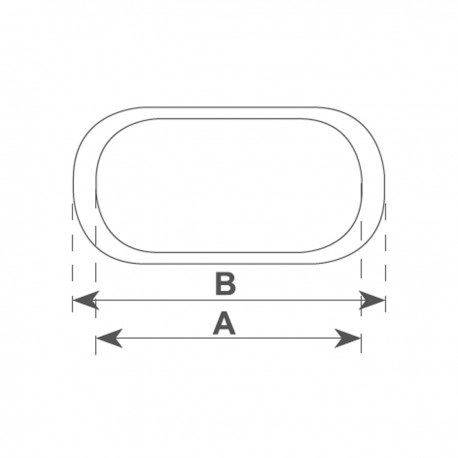 Halbelliptisch öffnendes Oberlicht aus eloxiertem Leichtmetall