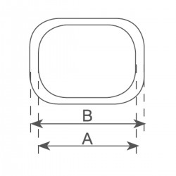 Paso de perfil de aleación ligera anodizada 2