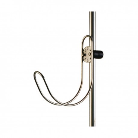 Soporte de acero inoxidable para aro o herradura salvavidas