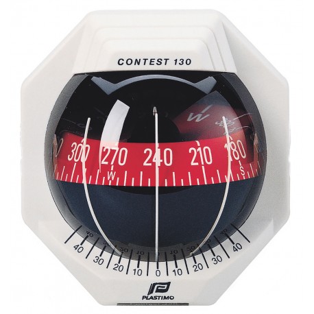 Plastimo Contest 130 Compass White Red Rose