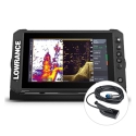 Lowrance Elite FS™ 7 Fishfinder + HDi 83/200 Skimmer-anturi