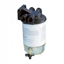 Filtre séparateur eau/carburant 10 MICRON complet avec réservoir et reniflard