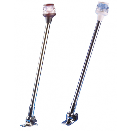 Varilla plegable de 600 mm con base