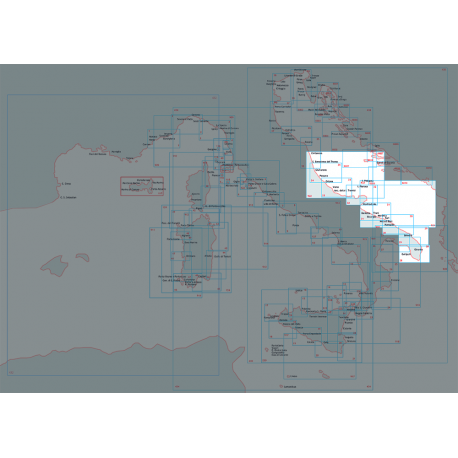 Carte marine - Adriatique centrale et méridionale