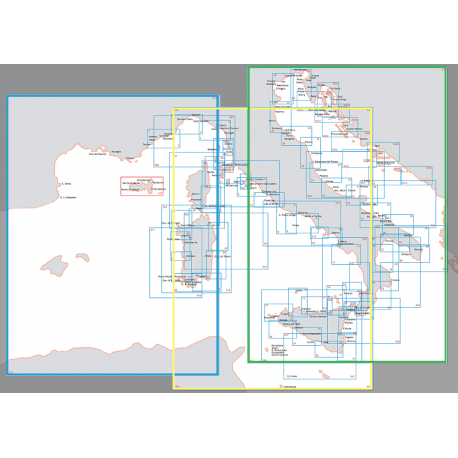 Mapas grandes a escala 1:1.000.000