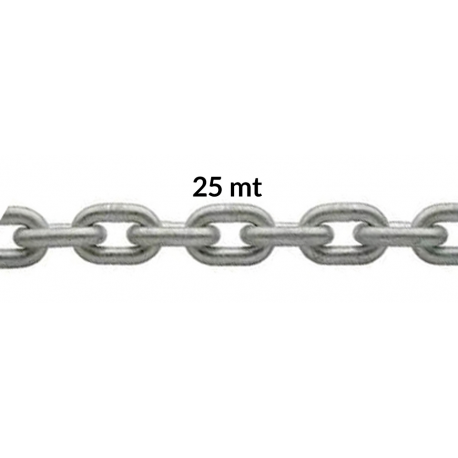 Chaîne galvanisée calibrée 25mt