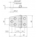 Sarana 59x40 mm