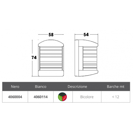 Zeus series two-tone light