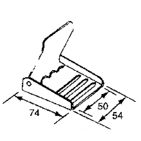 Boucle en acier inoxydable