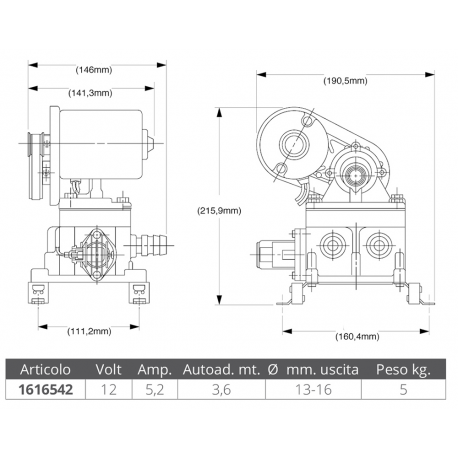 Kit de valve/membrane de pompe de rechange