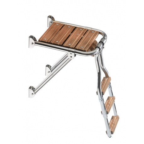 Mini plataforma con escalera de 3 peldaños