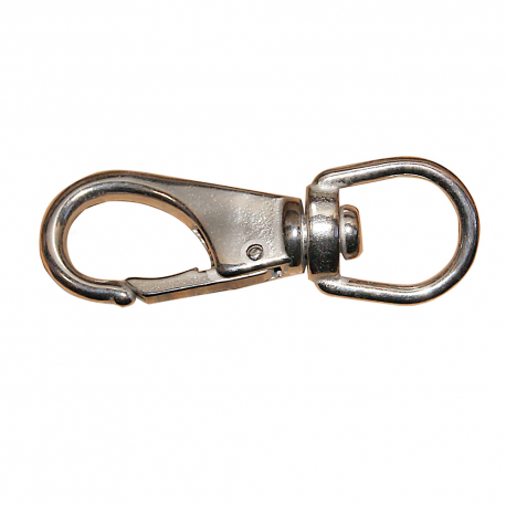 Stainless steel 316 swivel eye carabiner