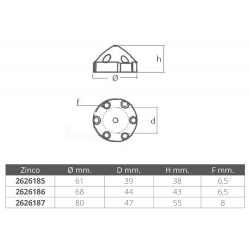 Max prop nosepiece with 6 holes 2
