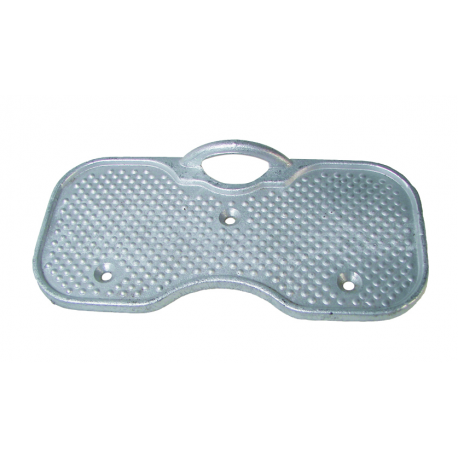 Plaque de poupe en aluminium