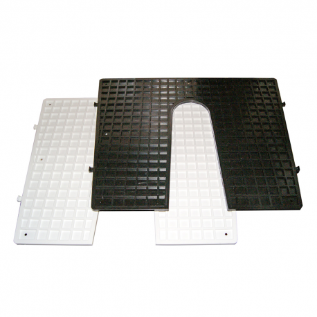 Plaque de protection de la poupe mm.450x360