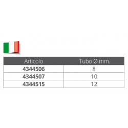 Raccordo a tee in ottone per tubo rame 2