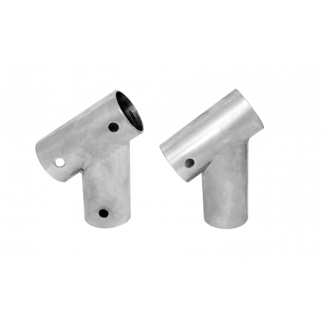 Inclined tee fitting