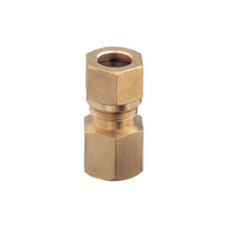Conector hembra recto