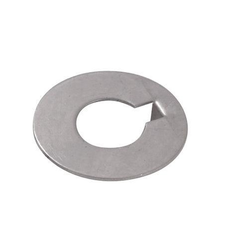 Stainless steel retaining washer