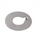 Stainless steel retaining washer