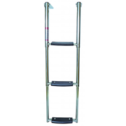 Telescopische ladder met brede treden