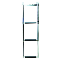 Escalera telescópica con asa para trepar