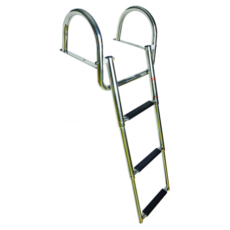 Escalera telescópica y plegable