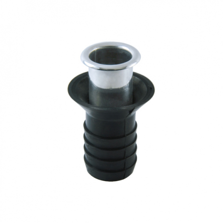 Drain en caoutchouc/acier