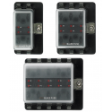 Fuse box with alarm
