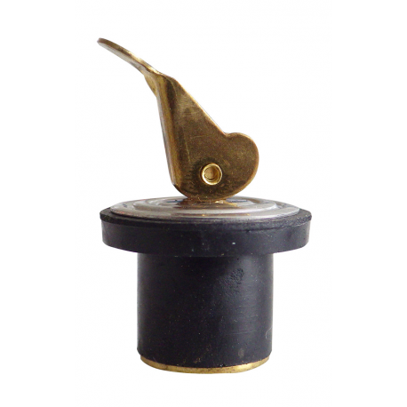 Spreizdübel aus Messing und Gummi