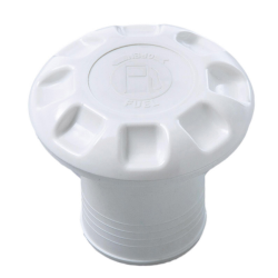 Hvite nylon dekkkapper