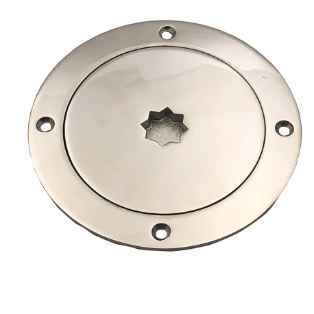 Capuchons d'inspection en acier inoxydable